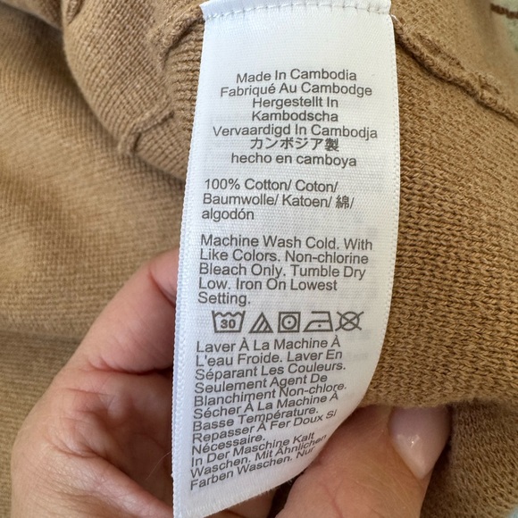 J.Crew Camel Sweater Blazer Cardigan Jacket | Cozy Chic | Size M - Picture 3 of 13